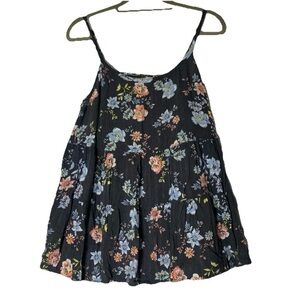 Torrid Adjustable Strap Tiered Floral Floaty Cottagecore Top Women’s Size L
